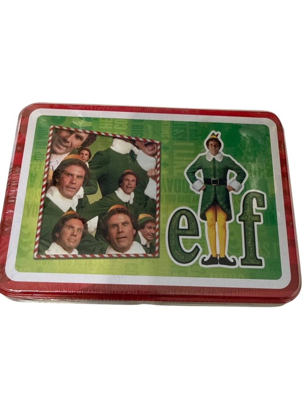 Elf Special Edition NEW SEALED Playing Card 2 Deck Set In Tin Official Licensed